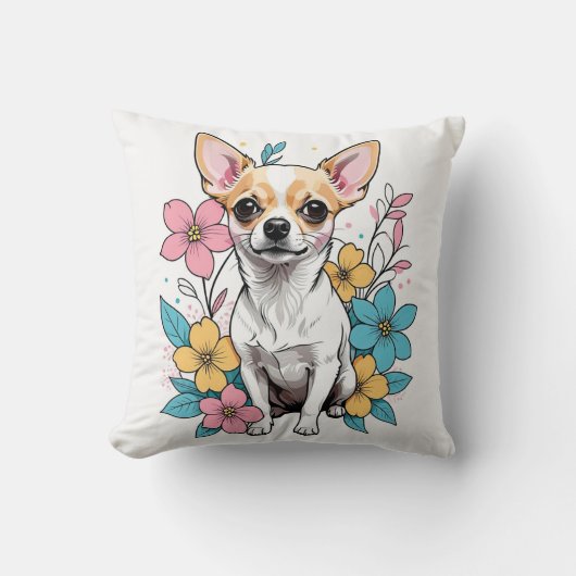 Spring Chihuahua Kissen (Vorderseite)