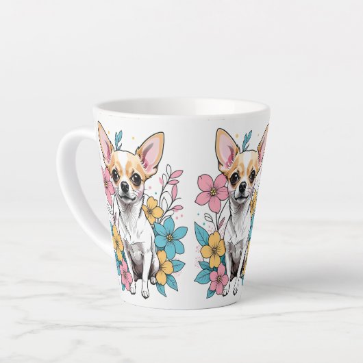 Spring Chihuahua Milchtasse (Linke Ecke)