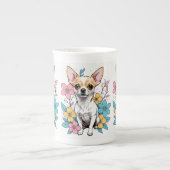 Spring Chihuahua Porzellantasse (Vorderseite)
