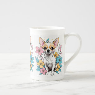 Spring Chihuahua Porzellantasse