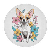 Spring Chihuahua Schneidebrett (Vorderseite)
