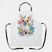 Spring Chihuahua Schürze (Vorderseite)