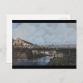 Spring City PA Schuylkill Canal Postkarte (Vorne/Hinten)