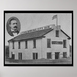 Spring City Sun Pennsylvania Poster