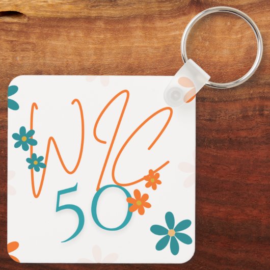 Spring Collection Squared Schlüsselanhänger (Rückseite)