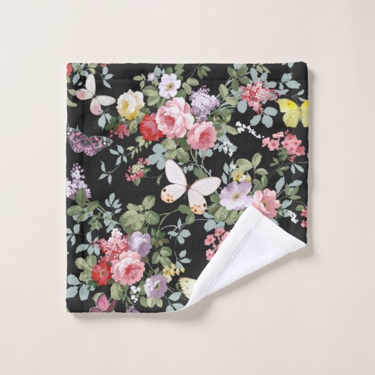 Spring Country Butterfly Badhandtuch Set (Waschlappen)