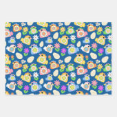 Spring Court Hens Geschenkpapier Set (Vorderseite 3)