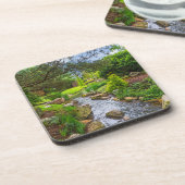Spring Creek Painterly Getränkeuntersetzer (Linke Seite)