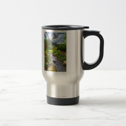 Spring Creek Painterly Reisebecher (Rechts)