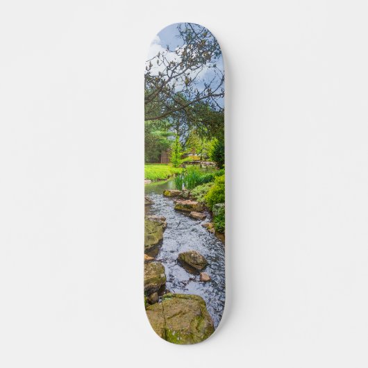 Spring Creek Painterly Skateboard (Vorne)