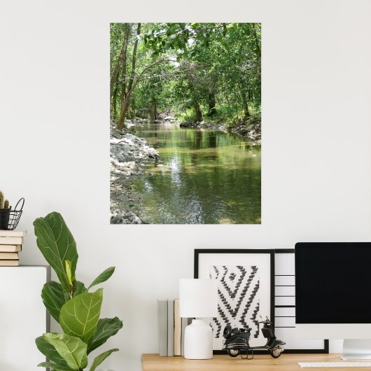 Spring Creek Tributary Poster (Heimbüro)