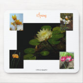 Spring Crocus Blume Mousepad (Vorne)