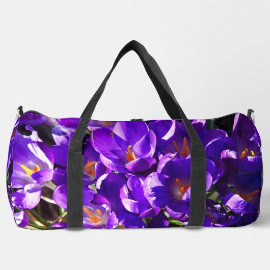 SPRING CROCUS DUFFLE BAG (Vorderseite)