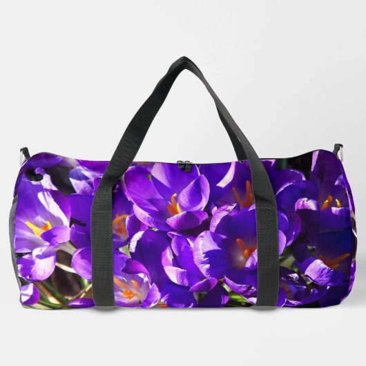 SPRING CROCUS DUFFLE BAG (Rückseite)