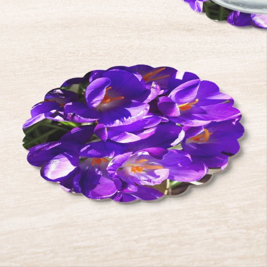 SPRING CROCUS UNTERSETZER (angewinkelt)