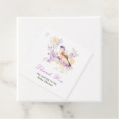 Spring Cute Bird Baby Shower Geschenkanhänger (Beispiel)