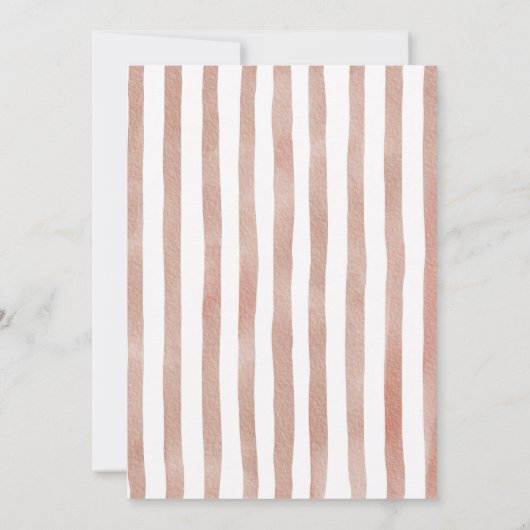 Spring Cute Bunny Rabbit 1st Birthday  Einladung (Rückseite)