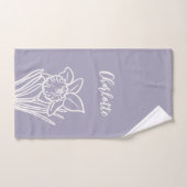 Spring Daffodil  Badhandtuch Set (Handtuch)