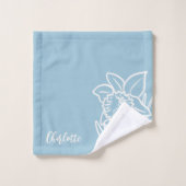 Spring Daffodil  Badhandtuch Set (Waschlappen)