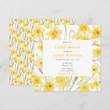 Spring Daffodil Brautparty