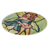 Spring Daffodil Fairy Schneidebrett (Ecke)