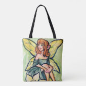 Spring Daffodil Fairy Tasche (Rückseite)