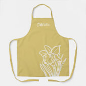 Spring Daffodil Schürze (Vorderseite)
