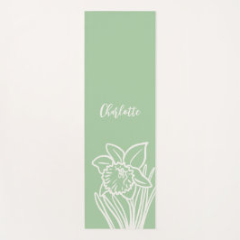 Spring Daffodil Yogamatte