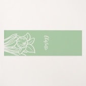 Spring Daffodil Yogamatte (Vorderseite (Horizontal))