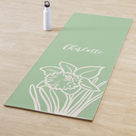 Spring Daffodil Yogamatte