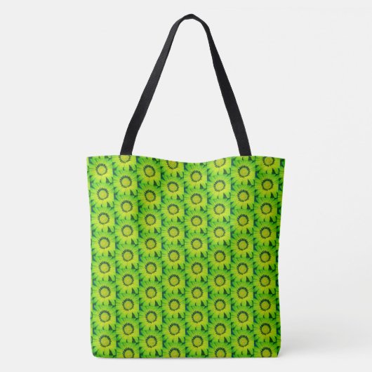 "Spring Daisis" Tote Bag Tasche (Rückseite)