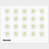 Spring Daisy Address Label Aufkleber (Blatt)