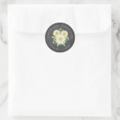 Spring Daisy Address Label Aufkleber (Tasche)