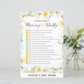 Spring Daisy Blume Baby Showspiel (Stehend Vorderseite)