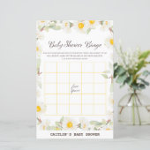 Spring Daisy Blume Baby Showspiel (Stehend Vorderseite)