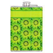 "Spring Daisy" Custom Thermal Tumbler Flachmann (Rückseite)