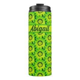 "Spring Daisy" Custom Thermal Tumbler Thermosbecher