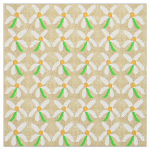 Spring Daisy Fabric Stoff
