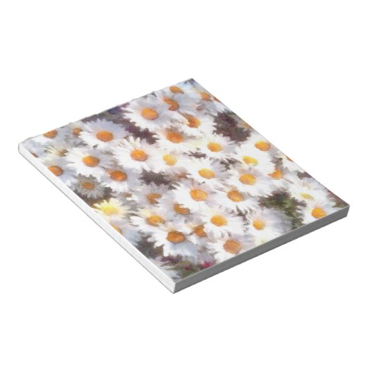 Spring Daisy Wildblume Watercolor Notizblock (angewinkelt)