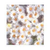 Spring Daisy Wildblume Watercolor Notizblock (Vorderseite)