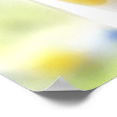 Spring Dandelion Bouquet Poster (Ecke)