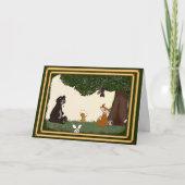 "Spring Day" Thinking of you greeting card Karte (Vorderseite)