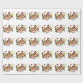 Spring Deer Geschenkpapier (Flach)