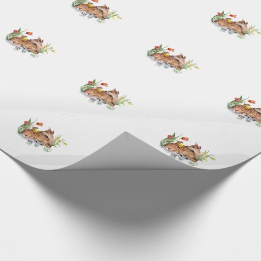 Spring Deer Geschenkpapier (Ecke)