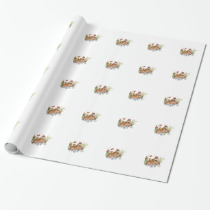 Spring Deer Geschenkpapier