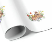 Spring Deer Geschenkpapier (Rolleneckpunkt)