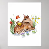 Spring Deer Poster (Vorne)