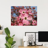 Spring Dogwood Blossoms Kunstdrucke Leinwand gerah Poster (Heimbüro)