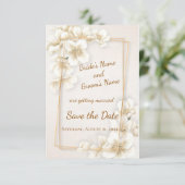 Spring Dogwood Blume Ankündigung Datum freihalten (Stehend Vorderseite)