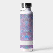 Spring Dream Floral Individuelle Name Wasser Flasc Trinkflasche (Rechts)